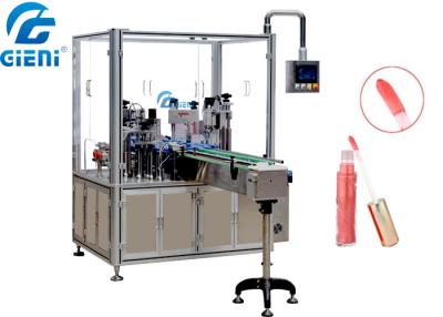 China Liquid Paste Material Cosmetic Filling Machine For Lip Gloss 1 - 100ml Filling Volume for sale