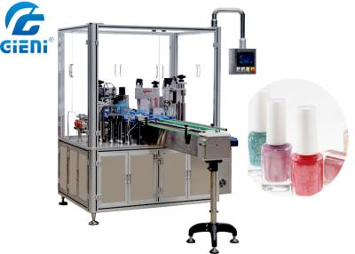 China 45pcs/Min Nail Polish Filling Capping Machine With 2 Nozzles for sale