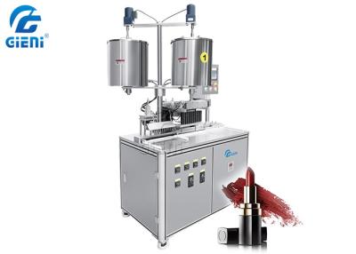 China 8kw Metal Mold 10 Nozzles Lipstick Filling Machine for sale