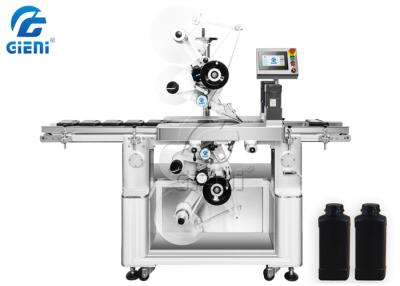 China 91mm Belt 250pcs/Min Cosmetic Dual Side Labeling Machine for sale