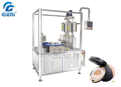 China Cosmetic CC Cream Filling Machine 10pcs/Min With 16 Rotary Stations for sale