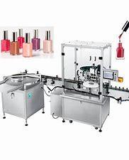 China High Speed 2 Nozzles Automatic Nail Polish Filling Machine 10ml for sale