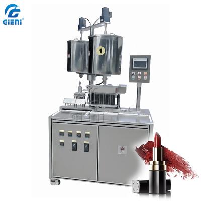 China Semi Automatic 12 Nozzles Lipstick Filling Machine for sale