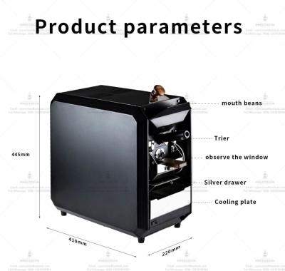 China 2KG Small Coffee Roaster Stainless Steel Coffee Bean Roasting Machine for sale