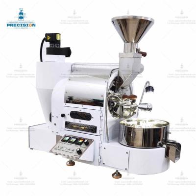 China Compact 1kg Coffee Roaster Heat Resistant Double Layer 316 Food Grade Stainless Steel for sale