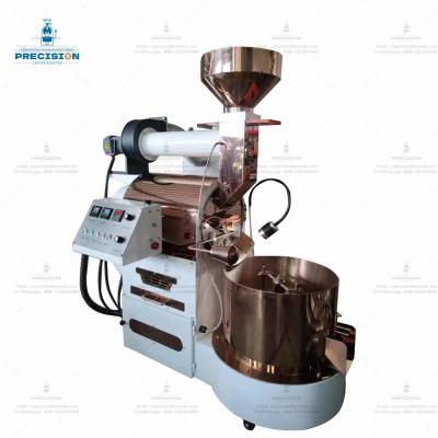 China CE 5 kg máquina de tostado de café con aire caliente con tambor de acero inoxidable en venta