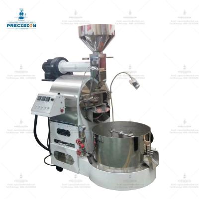 China Equipo de tostador de café de tienda automática / máquina de tostador de granos de café comercial en venta