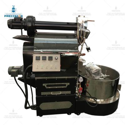 China Easy Use Commercial Coffee Roaster Machinery Complete Electric Heating Type for sale