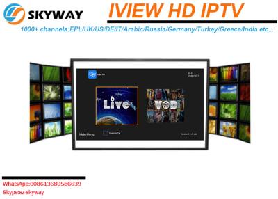 China Arabic IPTV European Channels Russia Albania 1000 live Channels and 1000 VOD movies Iview HD for sale