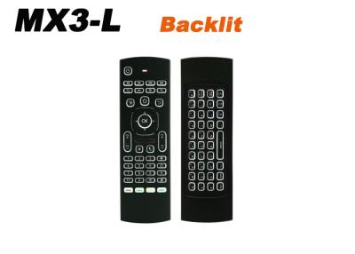 China MX3-L backlight Portable 2.4G Wireless Remote Control IR Keyboard backlight MX3 Air Mouse for Smart Android TV box for sale