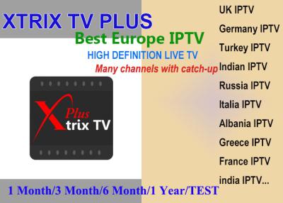 China Xtrix tv Plus APK watch UK,DE,Italia,France,Greece Turkey,CyprusRussia Channels support 7 Days Catch up free test 3days for sale