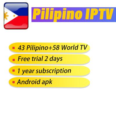 China Philippines iptv package gsky apk for worldwide Pinoy include world tv channels stable server for sale