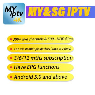 China full hd malaysia iptv with my singapore indian china etc channels and epg funtion for sale