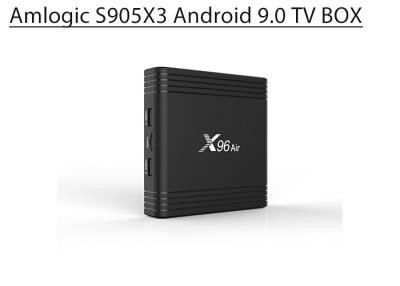 China New Arrival Amlogic S905X3 TV Box X96 Air 2gb/4gb ram 16gb/32gb/64gb rom Android9.0 Streaming Set Top Box for sale