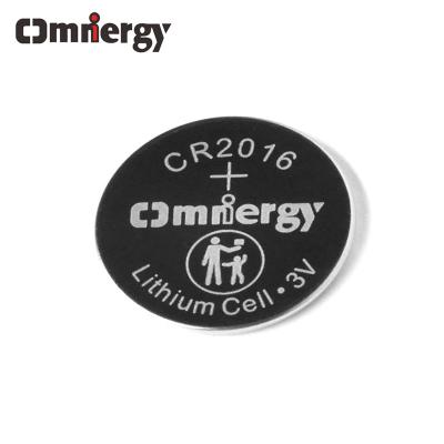 China 3V 80mAh Button Cell Battery CR2016 Excellent Performance for sale