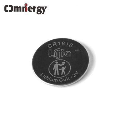 China CR1616 Button Coin Cell Battery 3.0 Volts 50mAh Non Rechargeable for sale