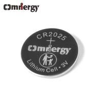 Quality High Energy Density Cr2025 Battery Lithium Battery Cr2025 3v For Wrist Watches for sale