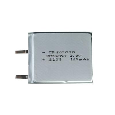 China CP262030 Lto Pouch Cells 3V 1mA Wide operating temperature range for sale