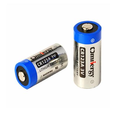 China CR 123A Cylindrical Lithium Battery Lipo Cylindrical Cells 3v for sale
