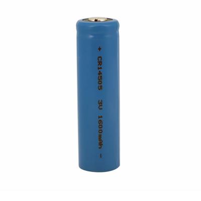 China CR 14505 Cylindrical Lithium Battery Li Ion Cylindrical Cell For Temperature Monitor for sale