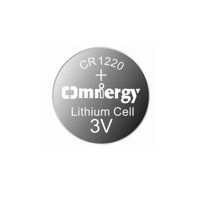 China CR1220T Lithium Button Cell for sale