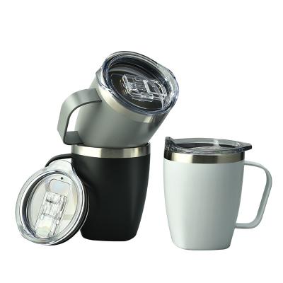 China Double Wall Stainless Steel Vacuum Insulated Coffee Mugs With Logo 9OZ 12OZ 16OZ for sale