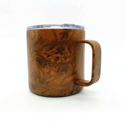 China 14oz 18/8 Stainless Steel Coffee Mug With Handle Easy To Hold for sale