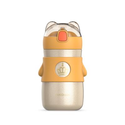 China Personalized 300ml Travel Insulated Kids Water Bottle Cup With Straw for sale
