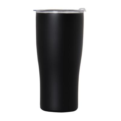 China 18/8 Stainless Steel Vacuum Insulated Cups Travel 20 Oz Steel Tumbler With Straws for sale