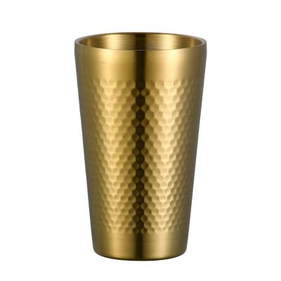 China Double Wall Stainless Steel Cups Mug For Beer Coffee Drinking 5oz 450ml for sale