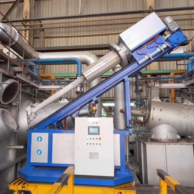 HYDEB HDR-2000 Rotary Flux Injector in operation