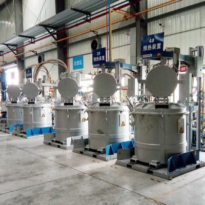 China Stationary Molten Aluminium Transfer Ladle Preheating System Ladle Preheaters for sale