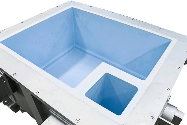 30KW Aluminum Liquid Filtration System - Side View
