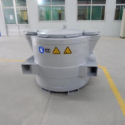 China Tea-Pot Type Transfer Ladle for Long-Distance Transportation of Molten Aluminum with Natural Temperature Drop ≤12℃/h and Capacity 500-6,000 kg for sale