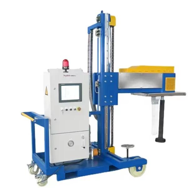 Hydeb Rotary Degassing Unit in operation