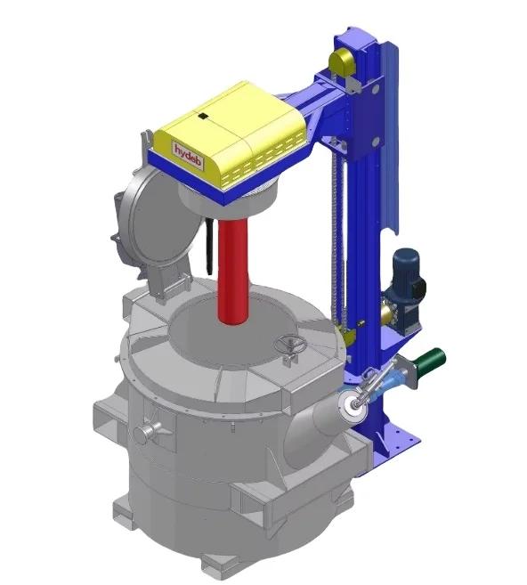 Ladle Preheating Equipment with iron steel outer shell
