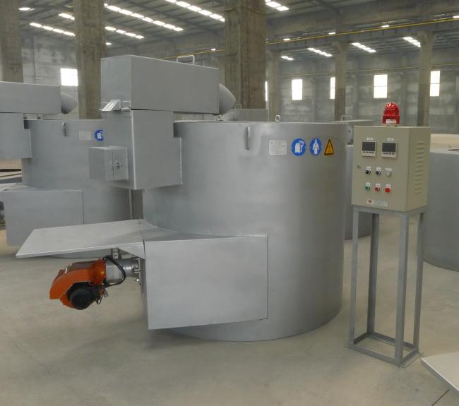 HYDEB YGL-1000 Aluminum Holding Furnace