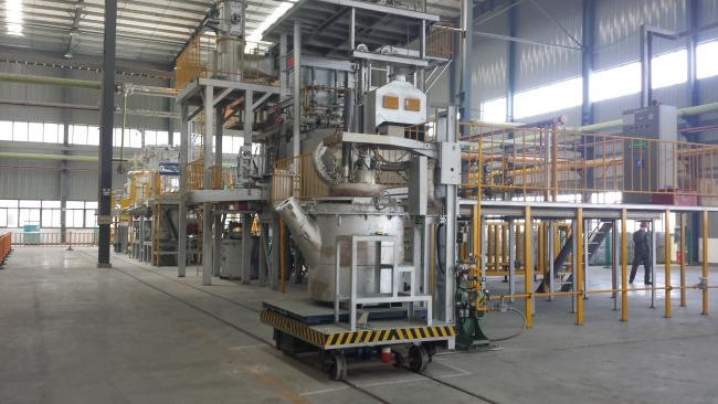 HYDEB Ladle Preheating Equipment in operation