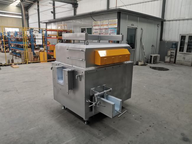 2 Stages Filtration Level Aluminum Smelting and Casting System