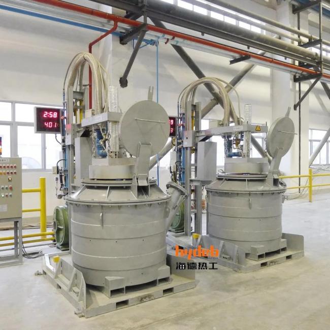 LP-200 Ladle Preheating Equipment in operation
