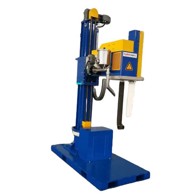 HYDEB Aluminium Degassing Machine in operation