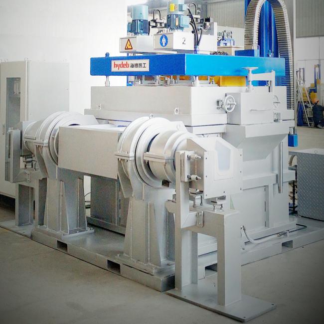 Hydeb Rotary Degassing Unit in operation