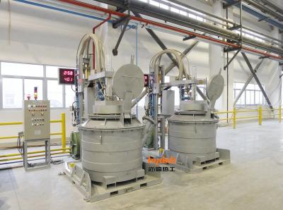 China Siviere di trasferimento alluminio fuso da 1500 KG con temperatura di riscaldamento di 900°C for sale
