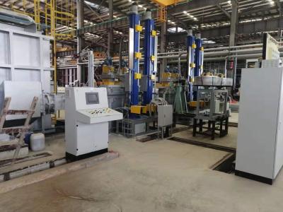 China Unidade de desgaseificação rotativa PLC 1200°C 100-600rpm 5-10KW à venda