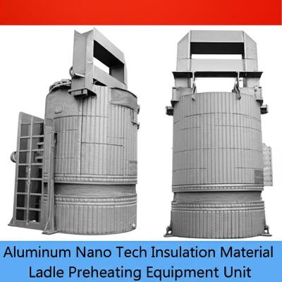 China Aluminum Nano Tech Insulation Material  Ladle Preheating Equipment  Unit for sale