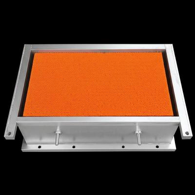 China Activated Carbon Die Casting Machine Filtration Box with 60 PPI Ceramic Foam Filter for sale