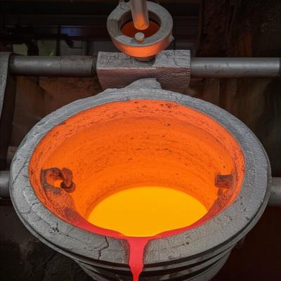 China Tea-Pot Type Transfer Ladle for Long-Distance Transportation of Molten Aluminum with Natural Temperature Drop ≤12℃/h and Capacity 500-6,000 kg for sale