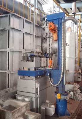 China Processo de desgaseificação giratório de 3M3/H 0.3MPA para refinar o único rotor de alumínio do silicone à venda