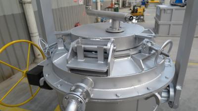 China Maintenance Free Vaccum 0.5T Tea Spout Molten Metal Pouring Ladles Temperature Control for sale