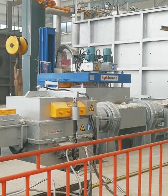 Chine BDU sur la ligne processus de système de dégazéification sous vide de rotor de graphite de 45KW quatre pour raffiner l'aluminium à vendre